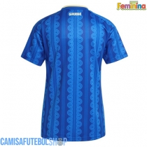 Camisa de time de futebol Suécia Replicas 2º Equipamento Feminina Mundo 2026 Manga Curta